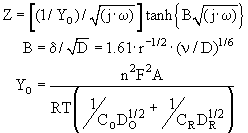 Porous Bounded Warburg 